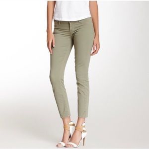 J Brand mid rise cropped jeans